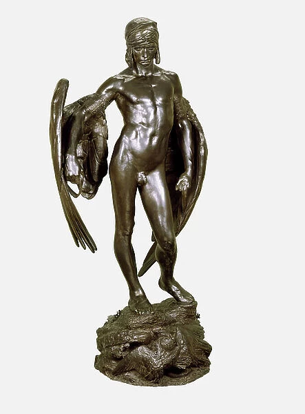 Icarus, 1884 (bronze)