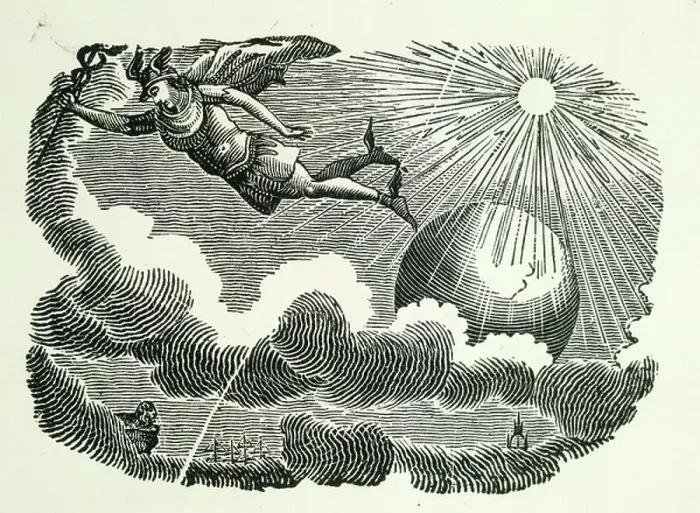 Framed Print : Icarus. BL3276700 Icarus; British Library, London, UK; (add.info.