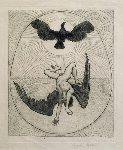 Icarus (etching)
