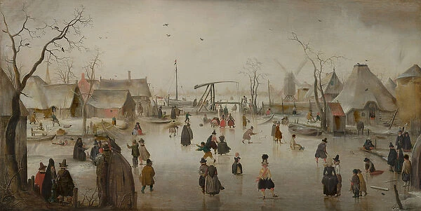 Ice Sports, c. 1610 (oil on panel)