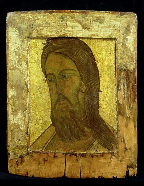 Icon of St. John the Baptist, c. 1500 (gold leaf and tempera on panel)
