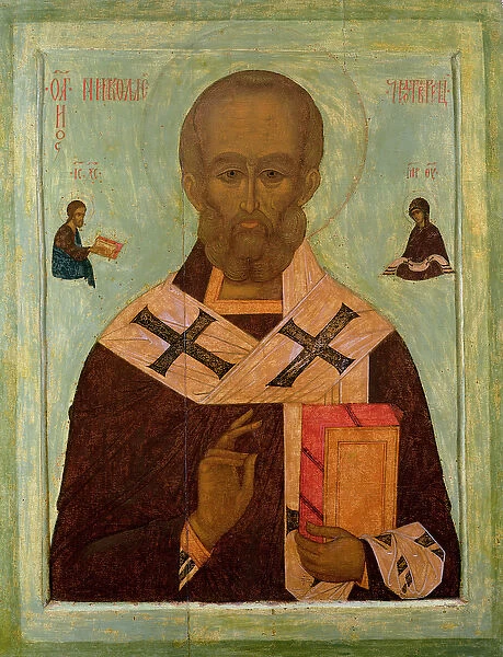 Icon of St. Nicholas, Russian School, 16th century