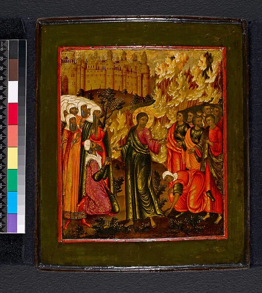 Icon: Unidentified Gospel subject, 17th century (painting)