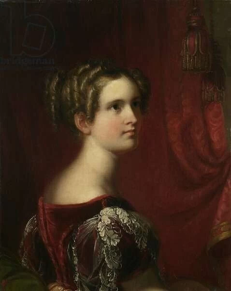 Ideal Head: A Suggestion from Life, 1836 (oil on canvas)