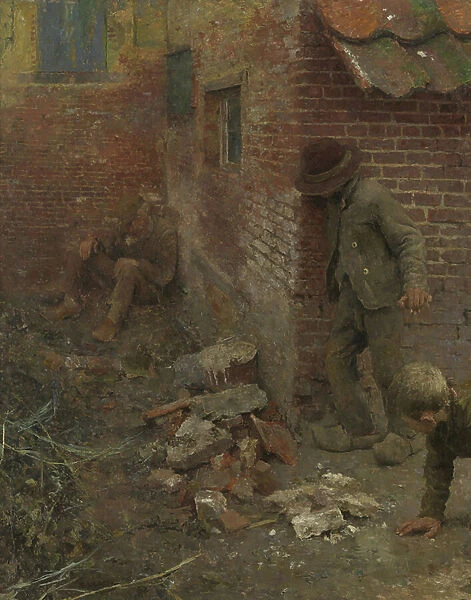 The Idiot, 1892 (oil on canvas)
