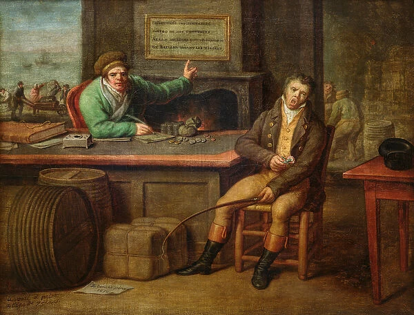 Idleness, 1818 (oil on canvas)