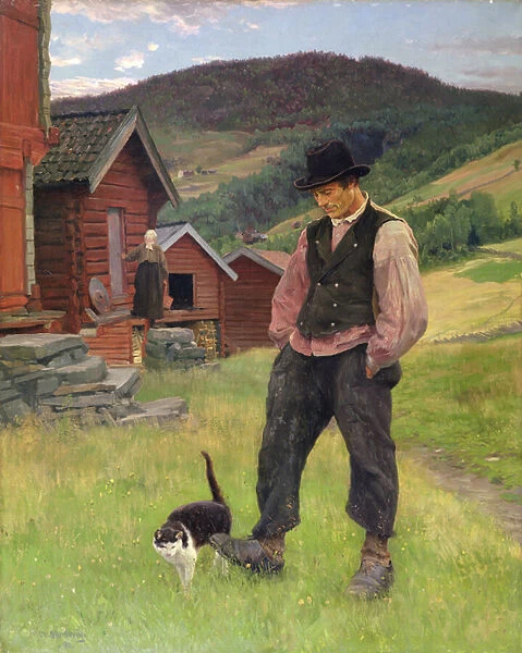 Idyll, 1888 (oil on canvas)