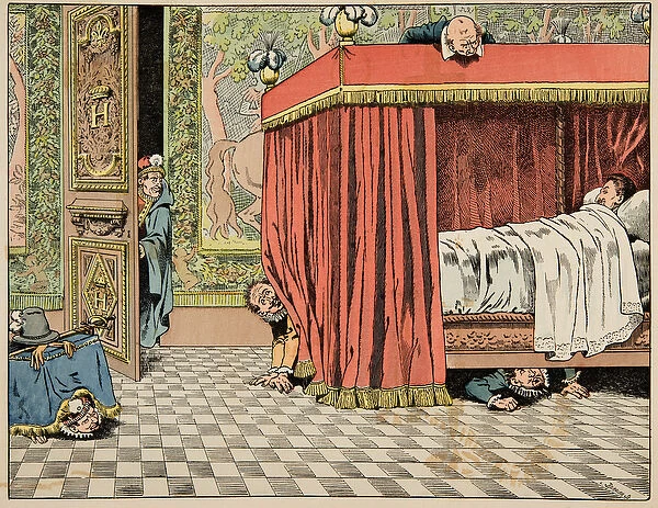 Illustration from the book 'Le bon roy Henri'