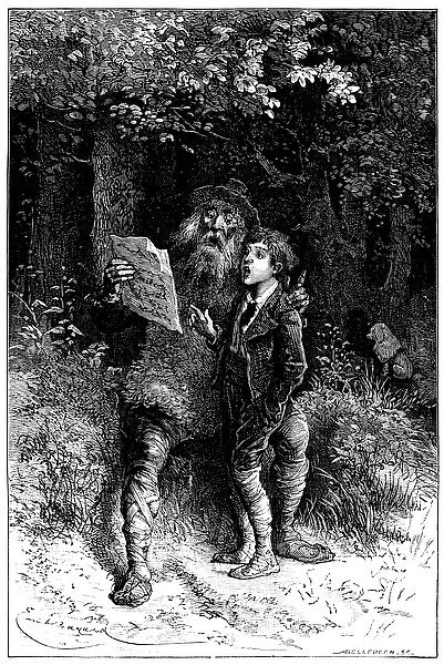 Illustration by Emile Bayard for the novel by Hector Malot '