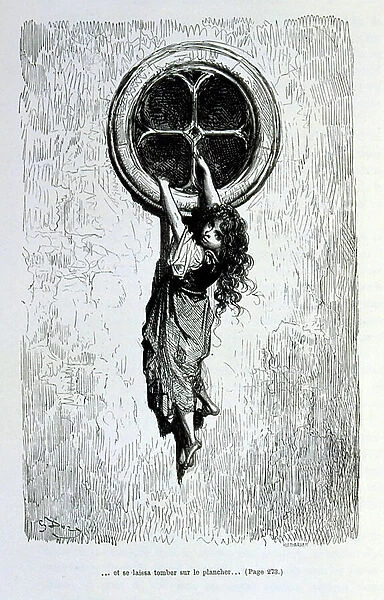 Illustration by Gustave Dore for Le Capitaine Fracasse by Pierre Theophile Gautier (1811-1872)