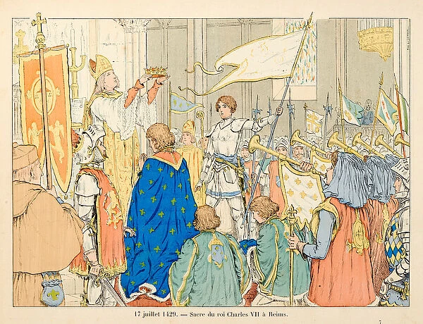 Illustration taken from the book 'Joan of Arc '