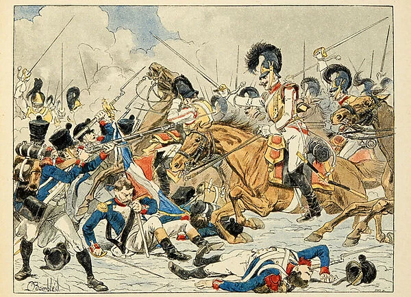 Illustration taken from the book 'Les heros du Siecle'