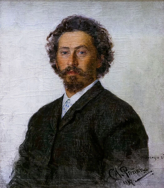 ILYA REPINE SELF-PORTRAIT, 1887 (oil on canvas)