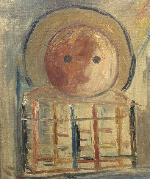 Imaginary Head of an Infant, c. 1925-32 (oil on canvas)