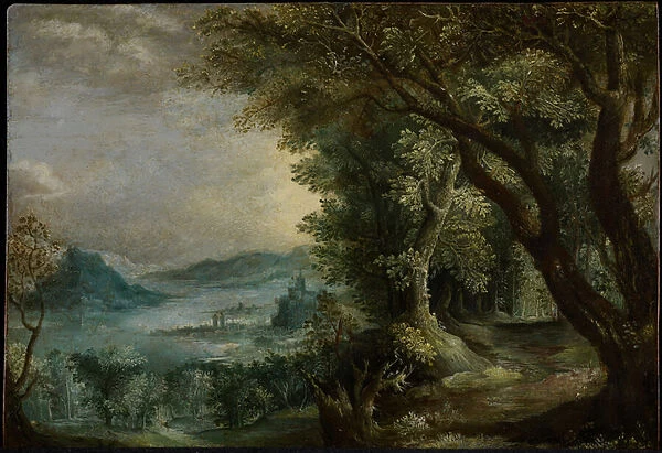 Imaginary Landscape, after 1600 (oil on copper)