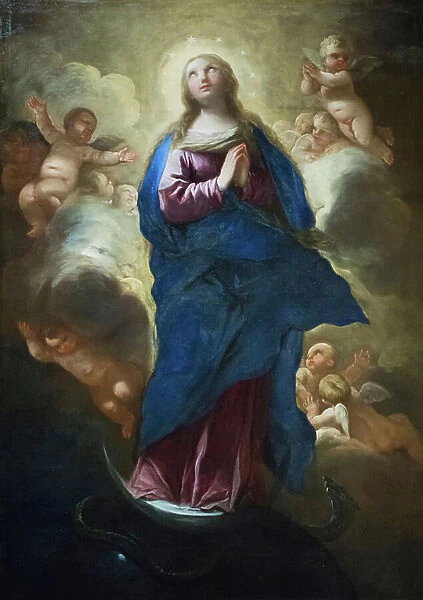 The immaculate conception, 1680s (oil on canvas)