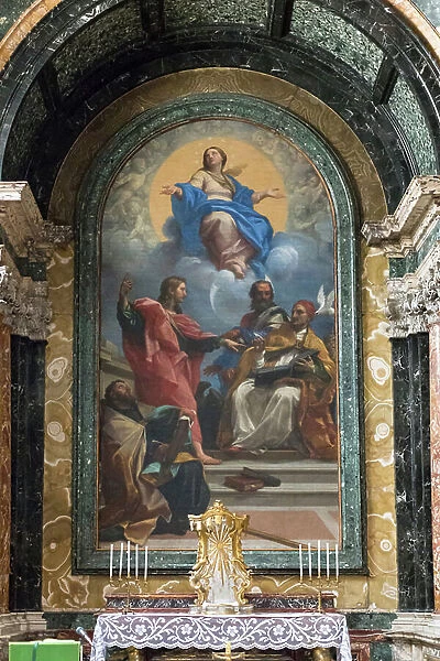 The Immaculate Conception and the saints, 1689 (oil on canvas)