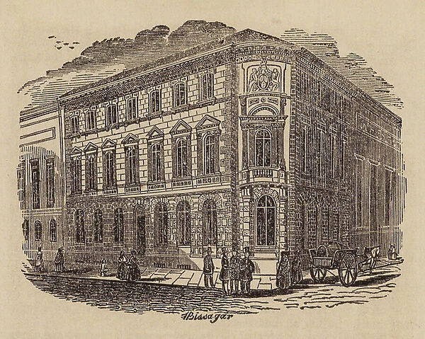 Imperial Fire and Life Assurance Company (engraving)