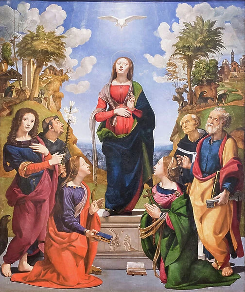 Incarnation of Christ, 1500-05, (oil on wood)