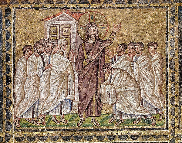 The Incredulity of St. Thomas, from Scenes from the Life of Christ (mosaic)