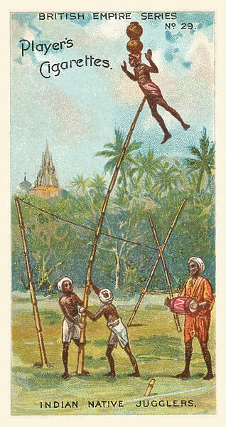 Indian Native Jugglers (chromolitho)