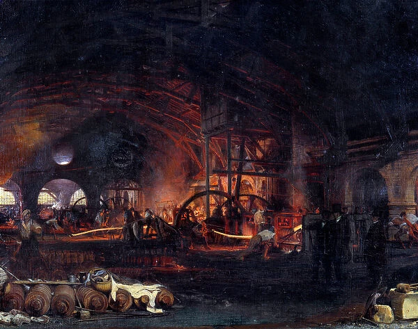 Industrial Revolution: 'La grande forge de Fourchambault'