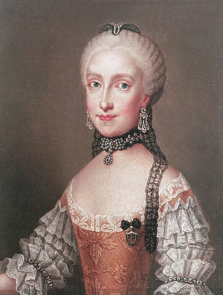Infanta Maria Ludovica, daughter of Charles III of Spain and wife of Leopold II (1747-92) Holy Roman Emperor and grand-duke of Tuscany
