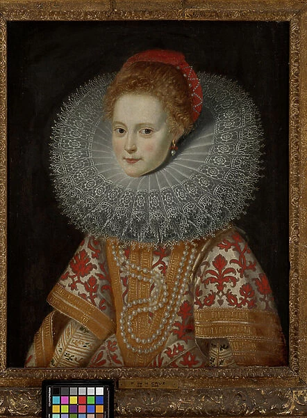 An Infanta of Spain, 16th century (oil on canvas)