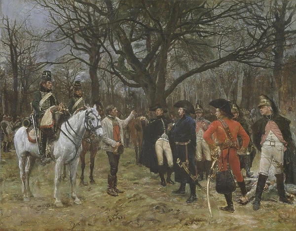 Information - General Desaix and the Peasant, 1867 (oil on panel)