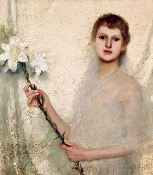 Innocentia, 1889 (oil on canvas)
