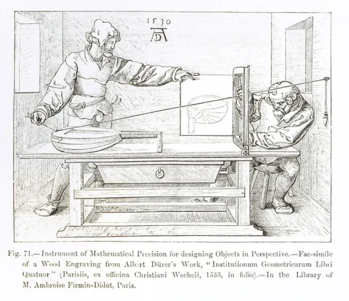 Framed Print : Instrument of Mathematical Precision for Designing Objects in Perspective Framed Print : Instrument of Mathematical Precision for Designing Objects in Perspective
