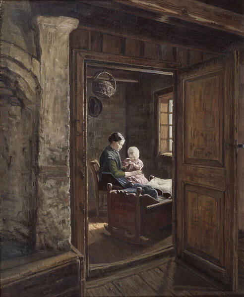 Interior, 1896 (oil on canvas)