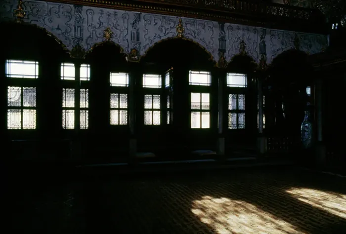 Framed Print : Interior of building of Topkapi Palace (Topkapi Sarayi), Istanbul, Turkey