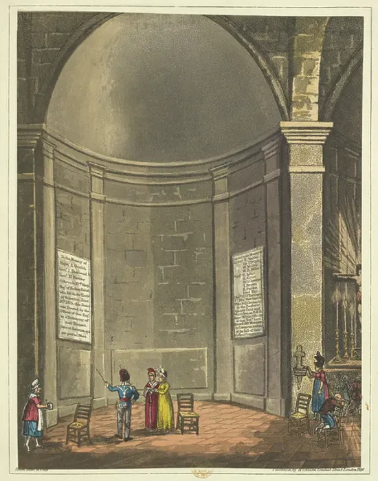 Framed Print : Interior of the chapel of Waterloo Framed Print : Interior of the chapel of Waterloo