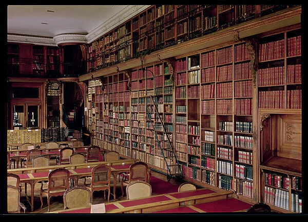 Interior of the manuscript room (photo)