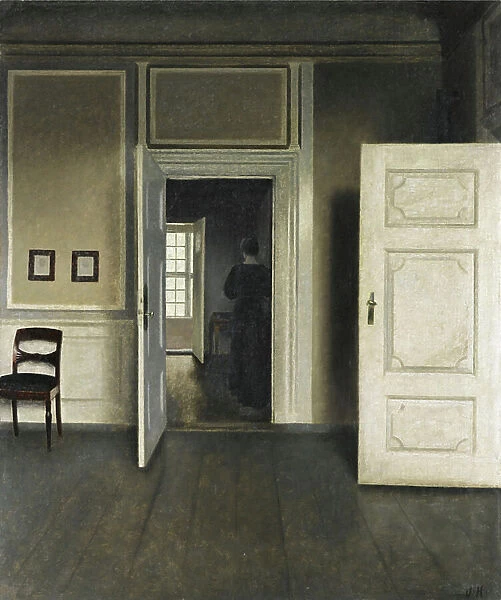 Interior. Strandgade 30, 1901 (oil on canvas)