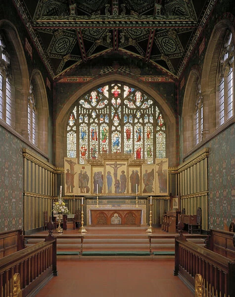 Interior View, All Saints Church, Leek, Staffordshire (photo)