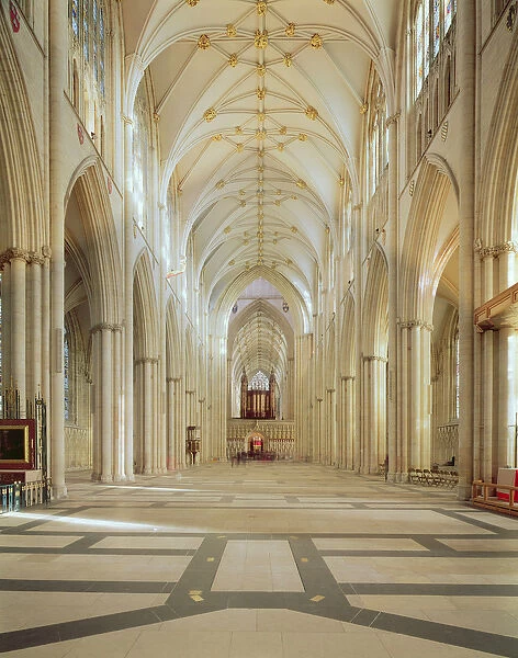Interior view of the nave, 1291-c. 1345 (photo)