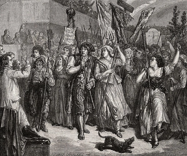 Invasion of the Assembly, 20th June 1792 (engraving)