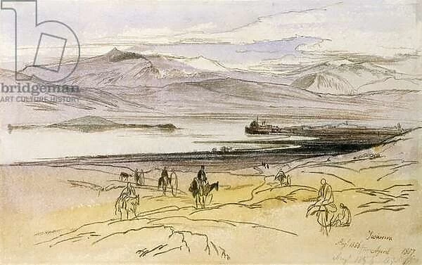 Ioannina, c. 1856 (crayon & w  /  c on paper)