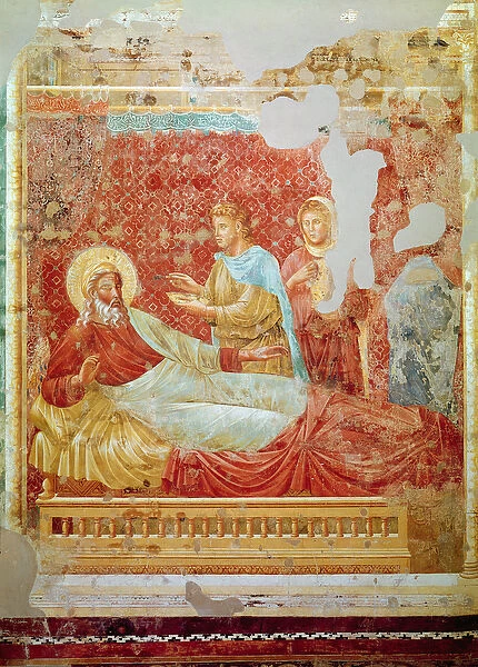 Isaac rejecs Esau, c. 1288 (fresco)