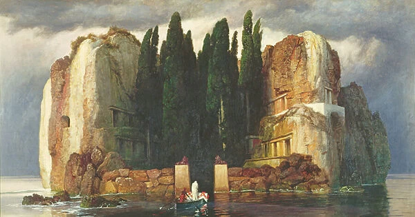 The Isle of the Dead, 1886 (oil on panel)