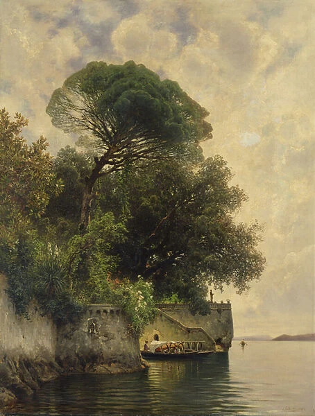 Isola Bella, 1884 (oil on canvas)