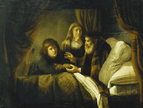 Issac Blessing Jacob, c. 1640 (oil on canvas)