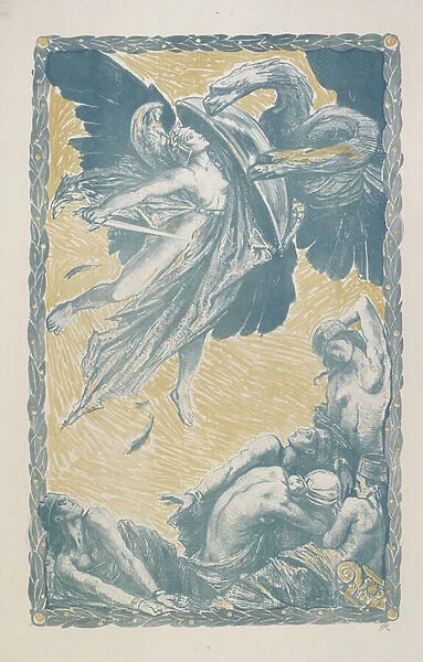 Italia Redenta, 1917 (lithograph)