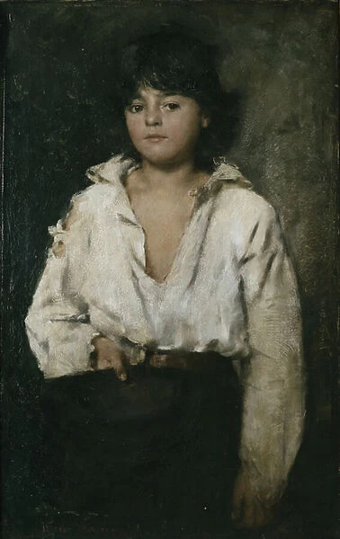 Italian Boy, 1881 (oil on canvas)