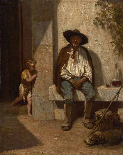 Italian Peasant, 1842 (oil on canvas)
