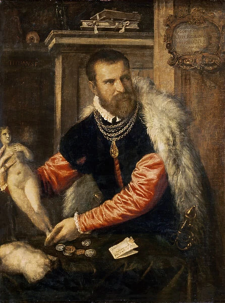 Jacopo Strada (1515-88) art expert and buyer of objet d art, working for Ferdinand I