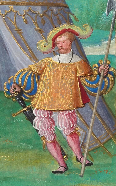 Jacques de Lalaing, c. 1530-40 (tempera, gold leaf and ink on parchment)