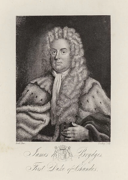 James Brydges, Duke of Chandos (engraving)